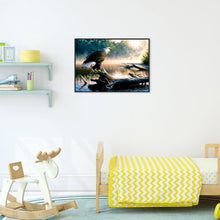 Lade das Bild in den Galerie-Viewer, für - voller runder Diamant - 40x30cm