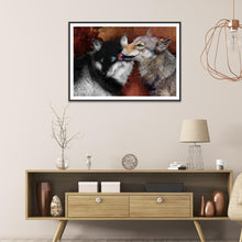 Lade das Bild in den Galerie-Viewer, Süße Tiere - voller runder Diamant - 40x30cm