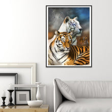 Lade das Bild in den Galerie-Viewer, Süße Tiere - voller runder Diamant - 40x30cm