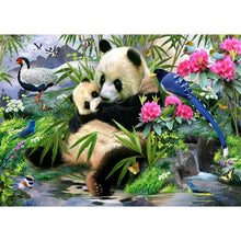 Lade das Bild in den Galerie-Viewer, Süße Tiere - voller runder Diamant - 40x30cm