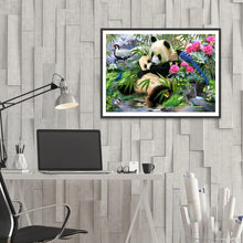 Lade das Bild in den Galerie-Viewer, Süße Tiere - voller runder Diamant - 40x30cm