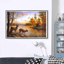 Lade das Bild in den Galerie-Viewer, Süße Tiere - voller runder Diamant - 40x30cm