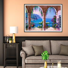 Lade das Bild in den Galerie-Viewer, Landschaft - voller runder Diamant - 40x30cm