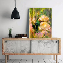 Lade das Bild in den Galerie-Viewer, Blume - voller runder Diamant - 40x30cm