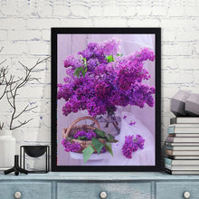 Lade das Bild in den Galerie-Viewer, Bouquet - voller runder Diamant - 30x40cm