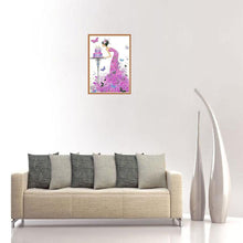 Lade das Bild in den Galerie-Viewer, Charakter - voller runder Diamant - 40x30cm