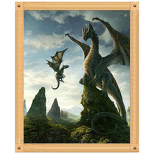 Lade das Bild in den Galerie-Viewer, Fantastisch - voller runder Diamant - 40x30cm