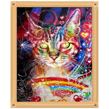 Lade das Bild in den Galerie-Viewer, Fantastisch - voller runder Diamant - 40x30cm