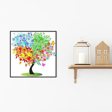 Lade das Bild in den Galerie-Viewer, Blume - voller runder Diamant - 30x30cm