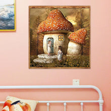 Lade das Bild in den Galerie-Viewer, Blume - voller runder Diamant - 30x30cm