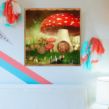 Lade das Bild in den Galerie-Viewer, Blume - voller runder Diamant - 30x30cm