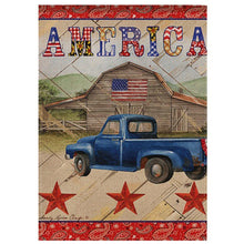Lade das Bild in den Galerie-Viewer, Unabhängigkeitstag - voller runder Diamant - 30x40cm