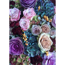 Lade das Bild in den Galerie-Viewer, Blume - voller runder Diamant - 40x30cm