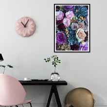 Lade das Bild in den Galerie-Viewer, Blume - voller runder Diamant - 40x30cm