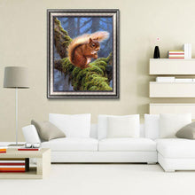 Lade das Bild in den Galerie-Viewer, Süße Tiere - voller runder Diamant - 40x30cm