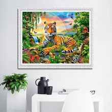 Lade das Bild in den Galerie-Viewer, Süße Tiere - voller runder Diamant - 40x30cm