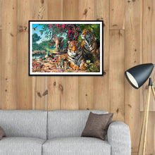 Lade das Bild in den Galerie-Viewer, Süße Tiere - voller runder Diamant - 40x30cm