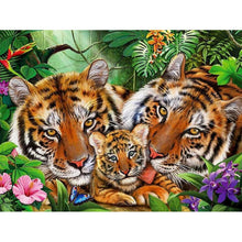 Lade das Bild in den Galerie-Viewer, Süße Tiere - voller runder Diamant - 40x30cm