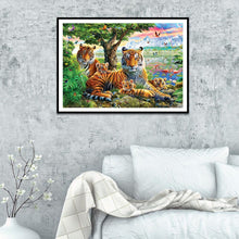 Lade das Bild in den Galerie-Viewer, Süße Tiere - voller runder Diamant - 40x30cm