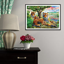 Lade das Bild in den Galerie-Viewer, Süße Tiere - voller runder Diamant - 40x30cm