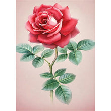Lade das Bild in den Galerie-Viewer, Blume - voller runder Diamant - 40x30cm