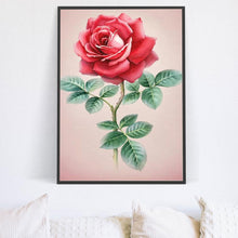 Lade das Bild in den Galerie-Viewer, Blume - voller runder Diamant - 40x30cm