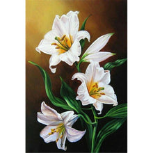 Lade das Bild in den Galerie-Viewer, Blume - voller runder Diamant - 40x30cm