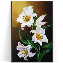 Lade das Bild in den Galerie-Viewer, Blume - voller runder Diamant - 40x30cm
