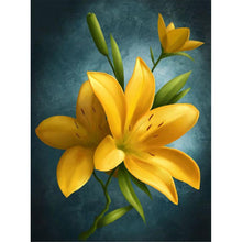 Lade das Bild in den Galerie-Viewer, Blume - voller runder Diamant - 40x30cm