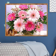 Lade das Bild in den Galerie-Viewer, Blume - voller runder Diamant - 40x30cm
