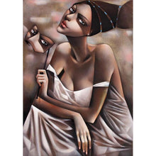 Lade das Bild in den Galerie-Viewer, Schönheit - voller quadratischer Diamant - 40x30cm