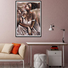 Lade das Bild in den Galerie-Viewer, Schönheit - voller quadratischer Diamant - 40x30cm