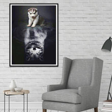 Lade das Bild in den Galerie-Viewer, Tiere - voller quadratischer Diamant - 40x30cm