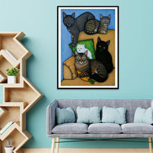 Lade das Bild in den Galerie-Viewer, Tiere - voller quadratischer Diamant - 40x30cm