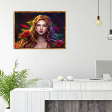 Lade das Bild in den Galerie-Viewer, Charakter - voller runder Diamant - 40x30cm