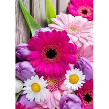 Lade das Bild in den Galerie-Viewer, Blume - voller runder Diamant - 40x30cm