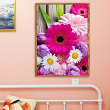 Lade das Bild in den Galerie-Viewer, Blume - voller runder Diamant - 40x30cm