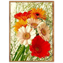 Lade das Bild in den Galerie-Viewer, Blume - voller runder Diamant - 40x30cm