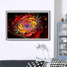 Lade das Bild in den Galerie-Viewer, Blume - voller runder Diamant - 40x30cm