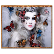 Lade das Bild in den Galerie-Viewer, Charakter - voller runder Diamant - 40x30cm