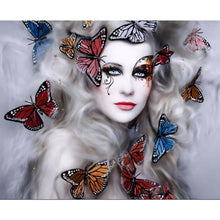 Lade das Bild in den Galerie-Viewer, Charakter - voller runder Diamant - 40x30cm