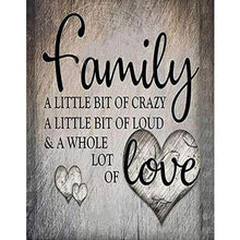 Lade das Bild in den Galerie-Viewer, Buchstabe - voller runder Diamant - 35x25cm