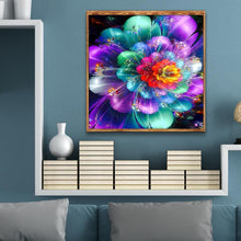 Lade das Bild in den Galerie-Viewer, Blume - voller runder Diamant - 30x30cm