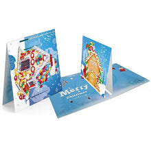 Lade das Bild in den Galerie-Viewer, 8PCS / SET 3D WEIHNACHTSGRUSSKARTEN DIAMOND PAINTIN