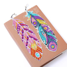 Lade das Bild in den Galerie-Viewer, DIY-Diamond-Painting-Feder-Lesezeichen