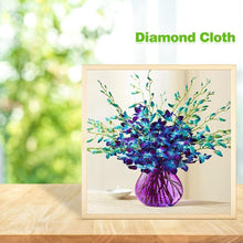 Lade das Bild in den Galerie-Viewer, Blumen - voller runder Diamant - 30x30cm