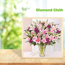 Lade das Bild in den Galerie-Viewer, Blumen - voller runder Diamant - 30x30cm
