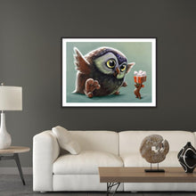 Lade das Bild in den Galerie-Viewer, Vögel - voller runder Diamant - 40x30cm