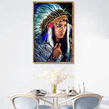 Lade das Bild in den Galerie-Viewer, Charakter - voller runder Diamant - 40x30cm