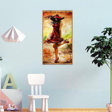 Lade das Bild in den Galerie-Viewer, Schönheit - voller runder Diamant - 50x30cm